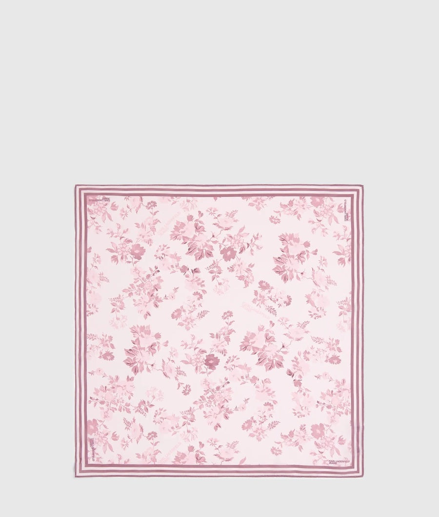 Foulard bandana floral Karl Lagerfeld