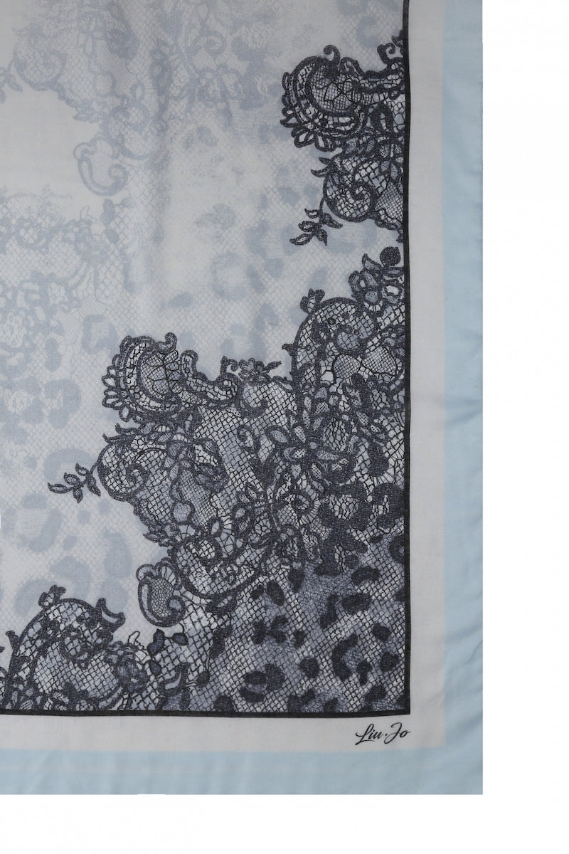 Foulard Liu Jo imprimé dentelle