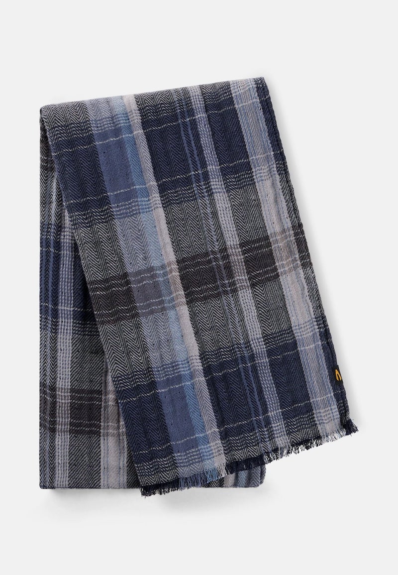 Foulard réversible Camel Active bleu