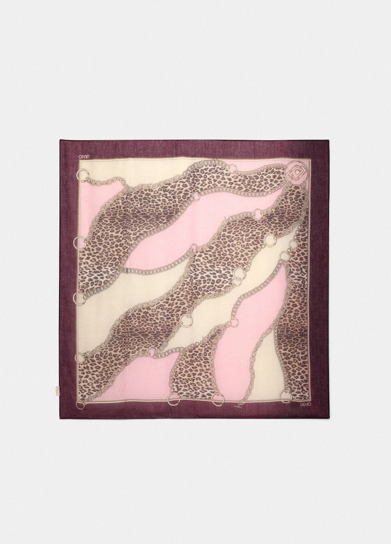 Foulard bordeaux Liu Jo