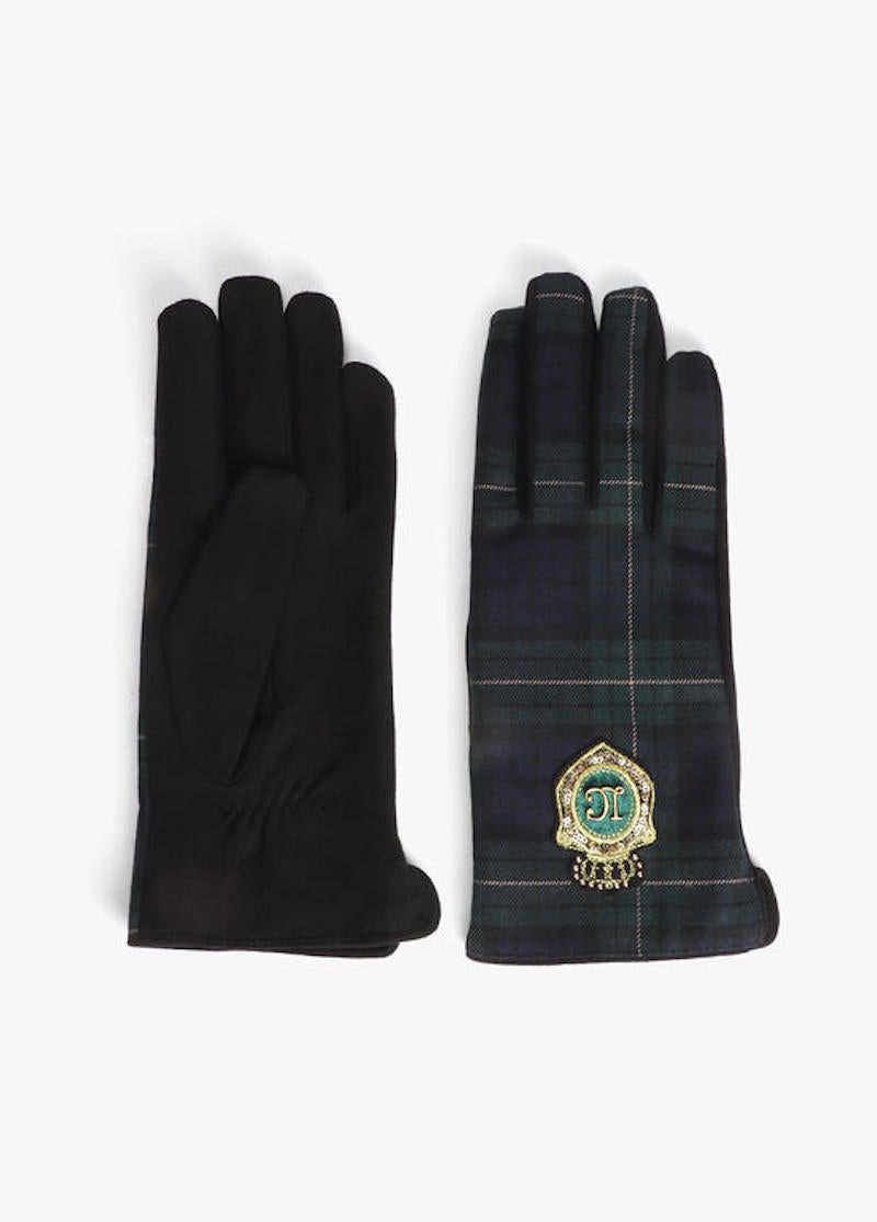 Gants femme en tartan écossais Lola casademunt