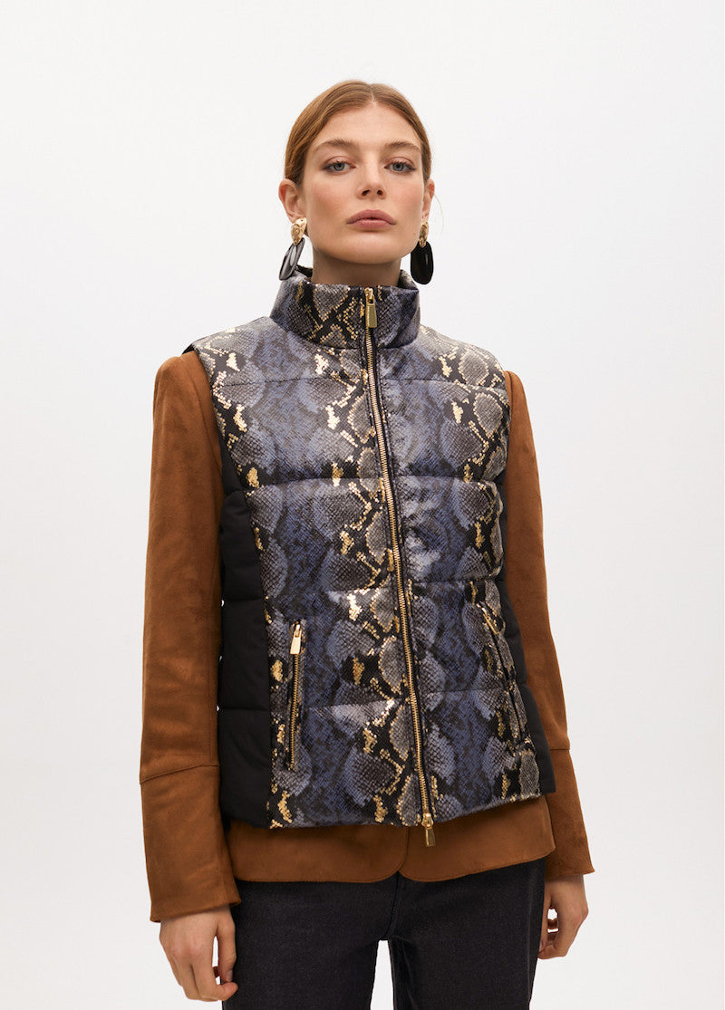 Gilet sans manches animalier Lola Casademunt