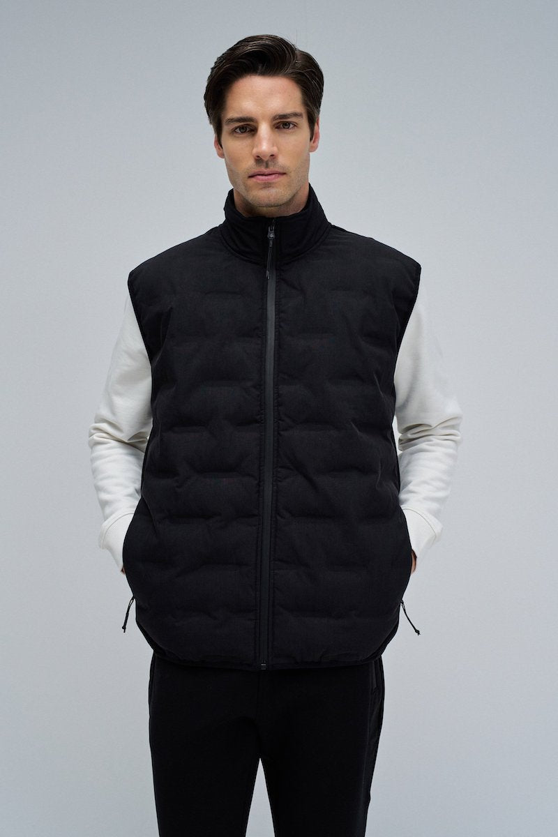 Veste sans manches matelassée Salsa pour homme