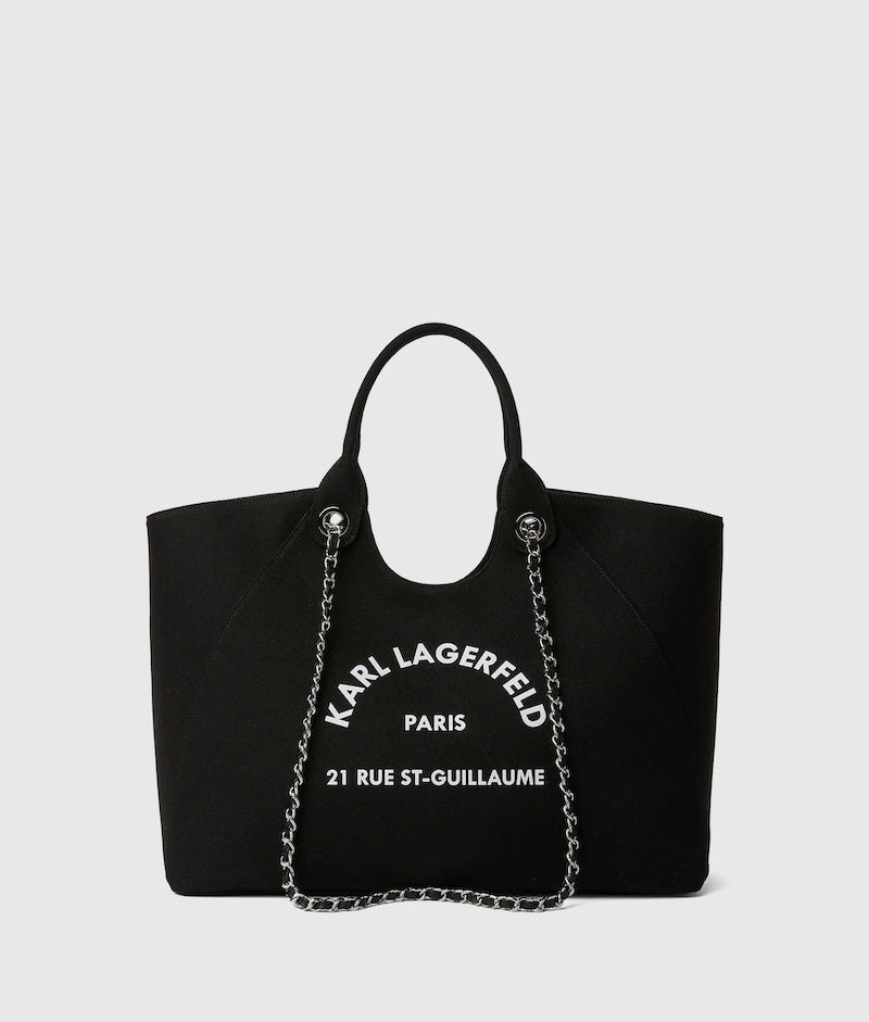 Grand sac cabas avec chaîne Karl Lagerfeld