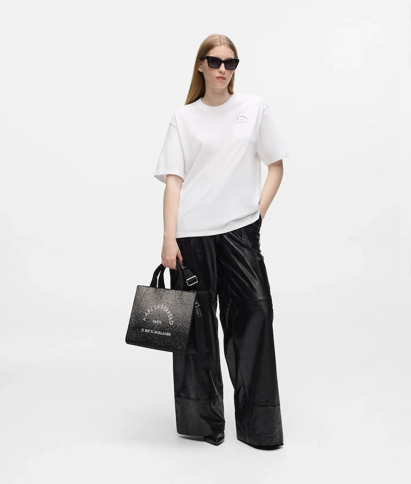 Sac à main carré à strass Karl Lagerfeld Rue St-Guillaume B4W500251LI