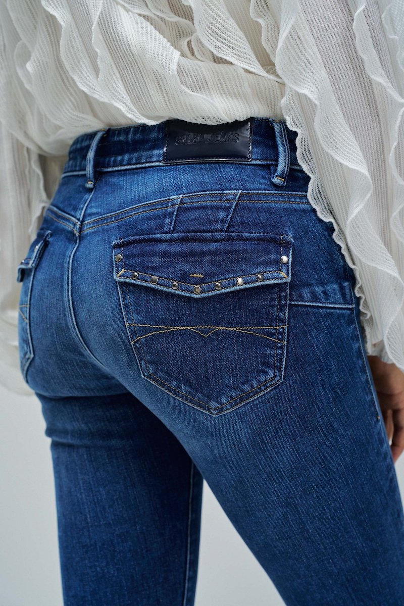 Jeans Salsa Wonder cropped skinny