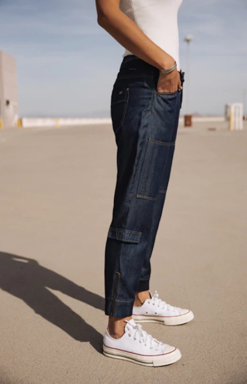 Jeans cargo femme Freeman T modèle Celine