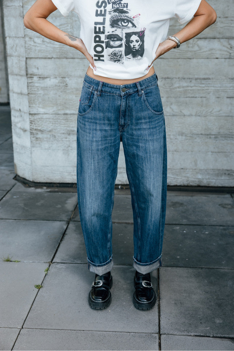 Jeans femme coupe boyfriend Freeman t porter