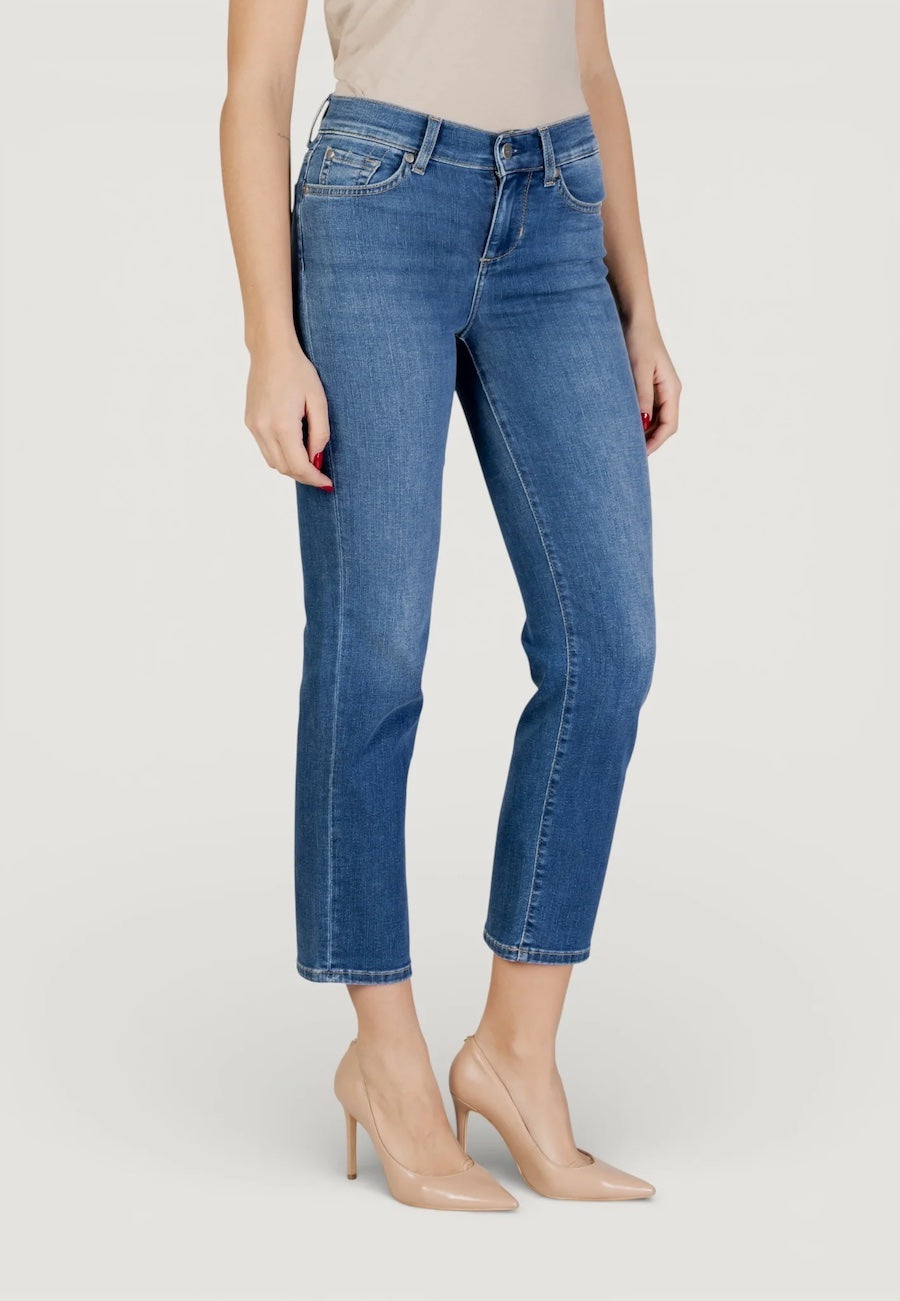 Jeans Liu Jo femme 7/8éme avec strass sur les poches