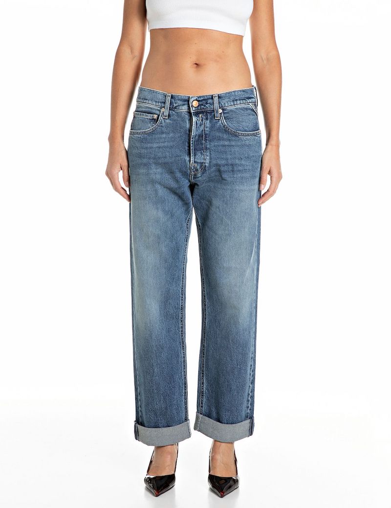 Jeans femme coupe boy Replay Jeans