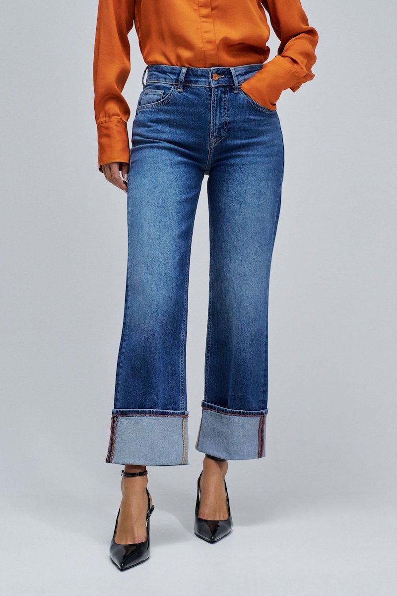 Jeans femme droit de chez Salsa