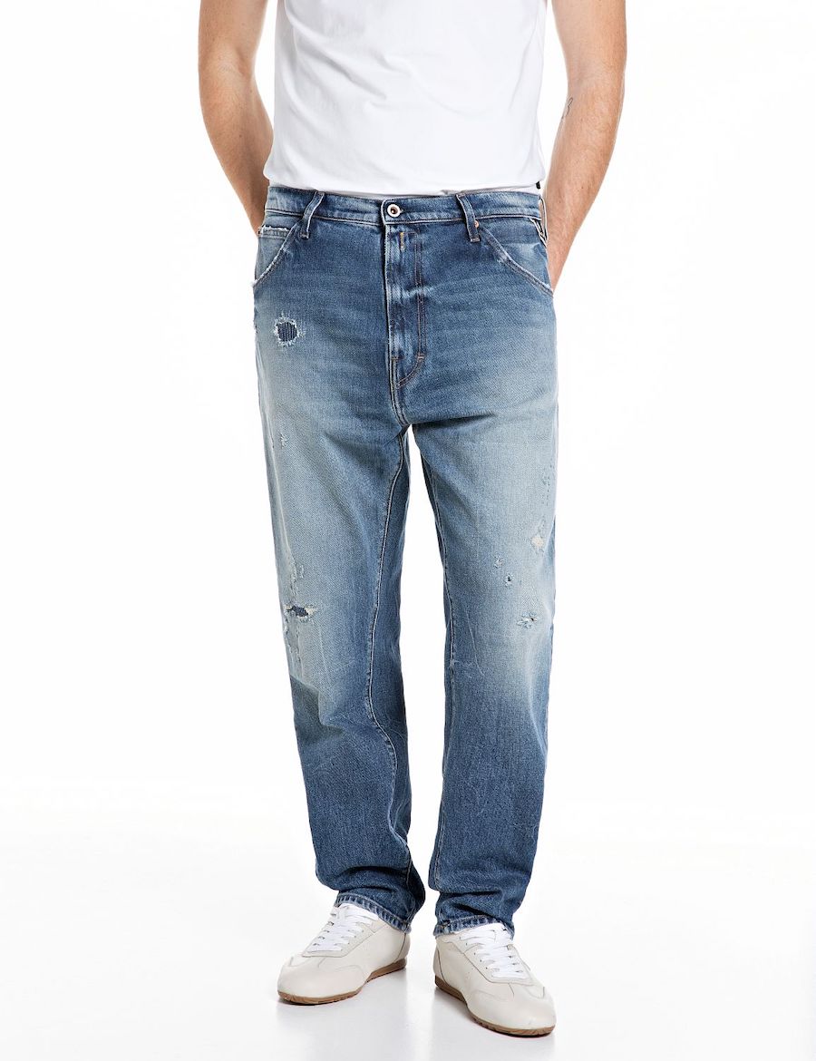 Jeans large Replay modèle Waine M1052