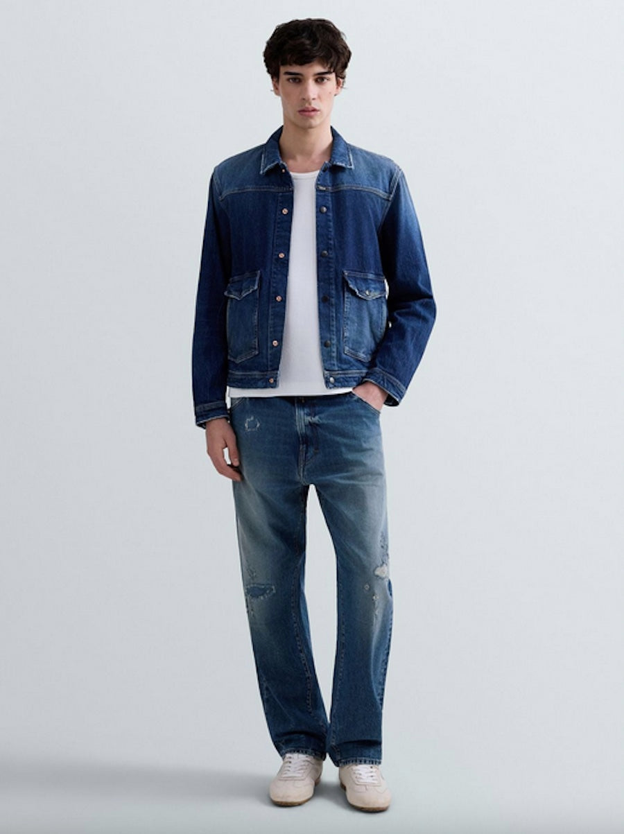 Jeans large Replay modèle Waine M1052