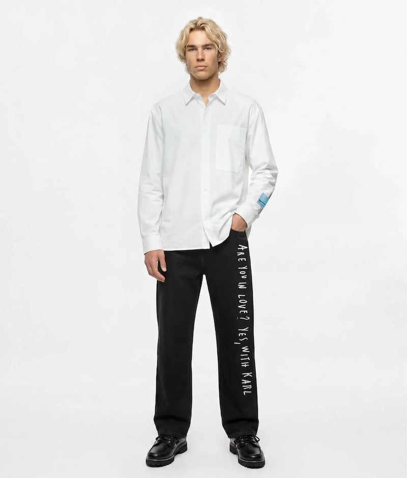 Jean homme Karl Lagerfeld x Pietro Terzini B4M101091BJ