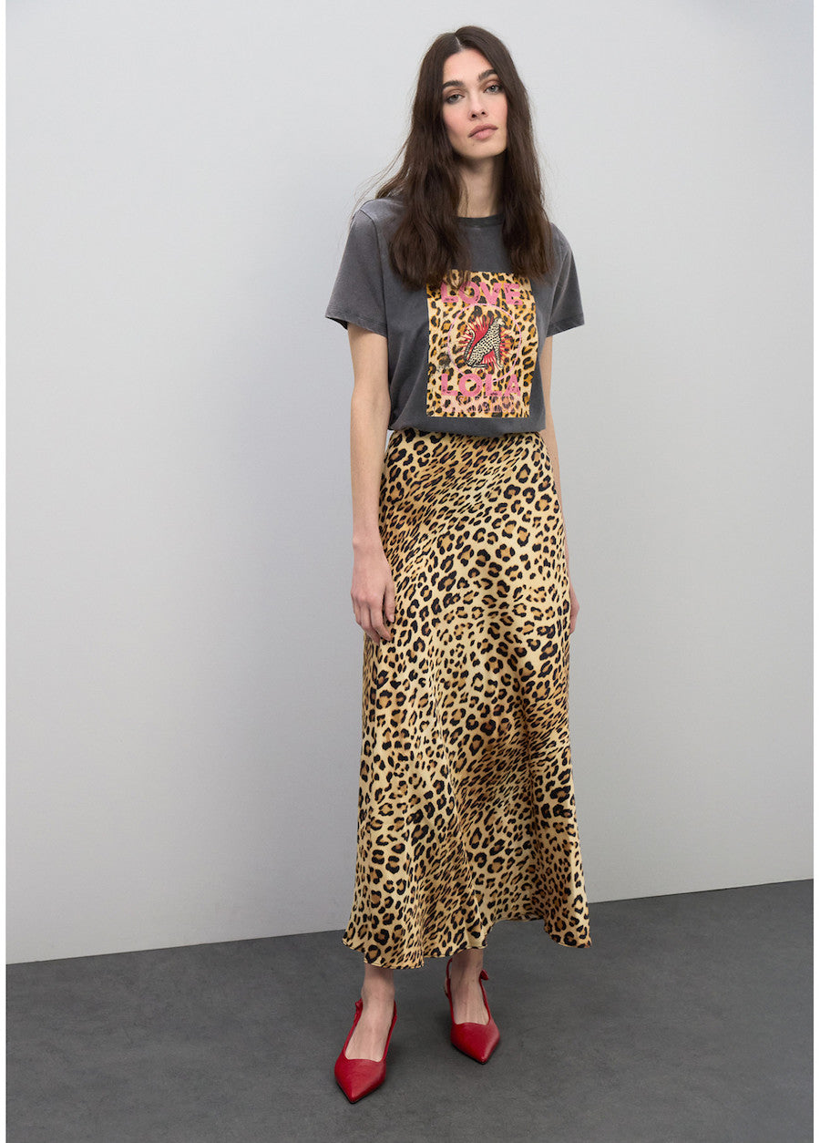 Jupe animalier Lola Casademunt