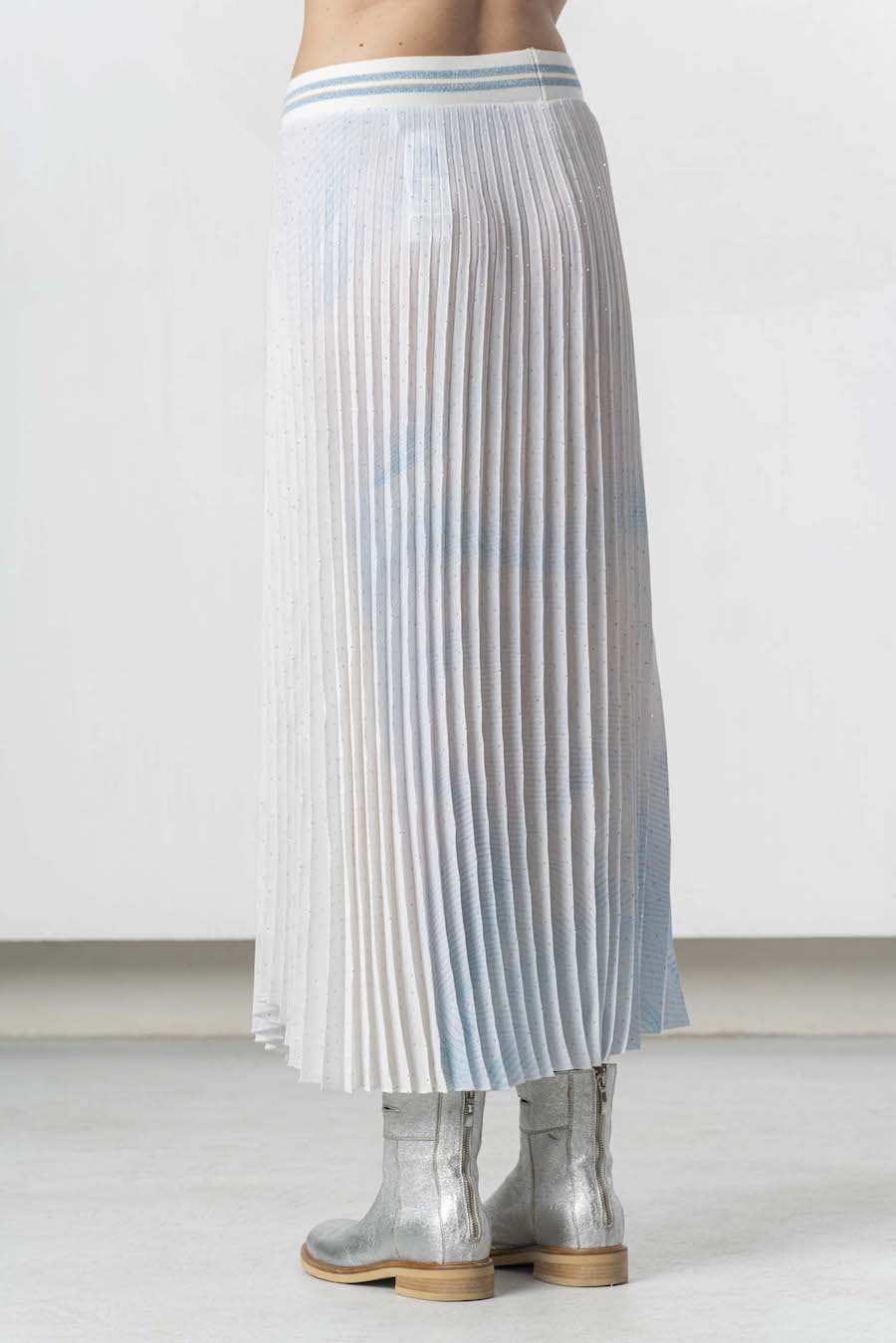 Jupe midi plissée Elisa Cavaletti