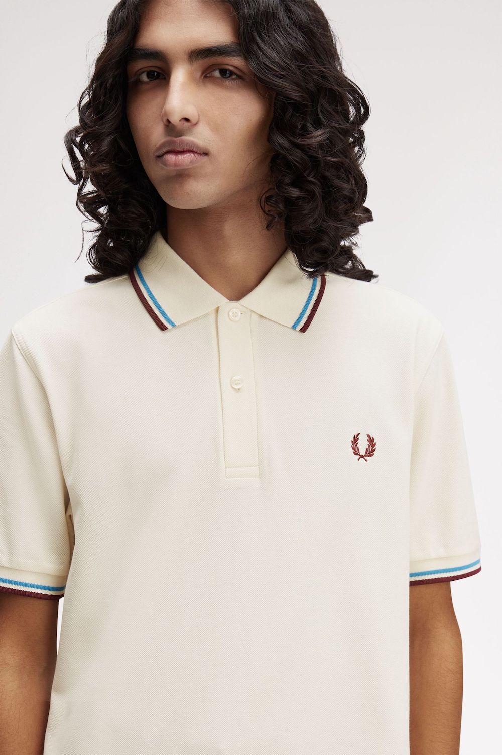 Le polo à double liseré Fred Perry