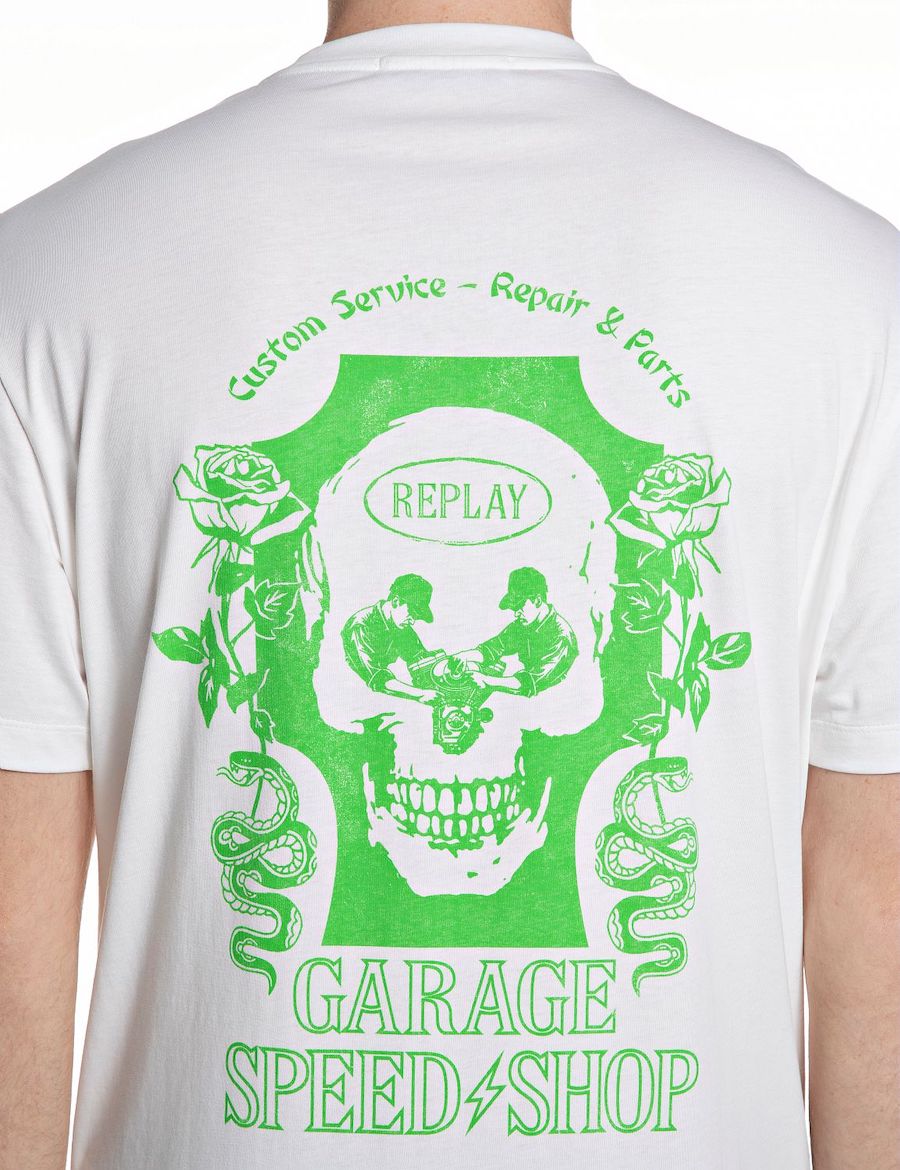 Tshirt custom Replay Jeans M3348