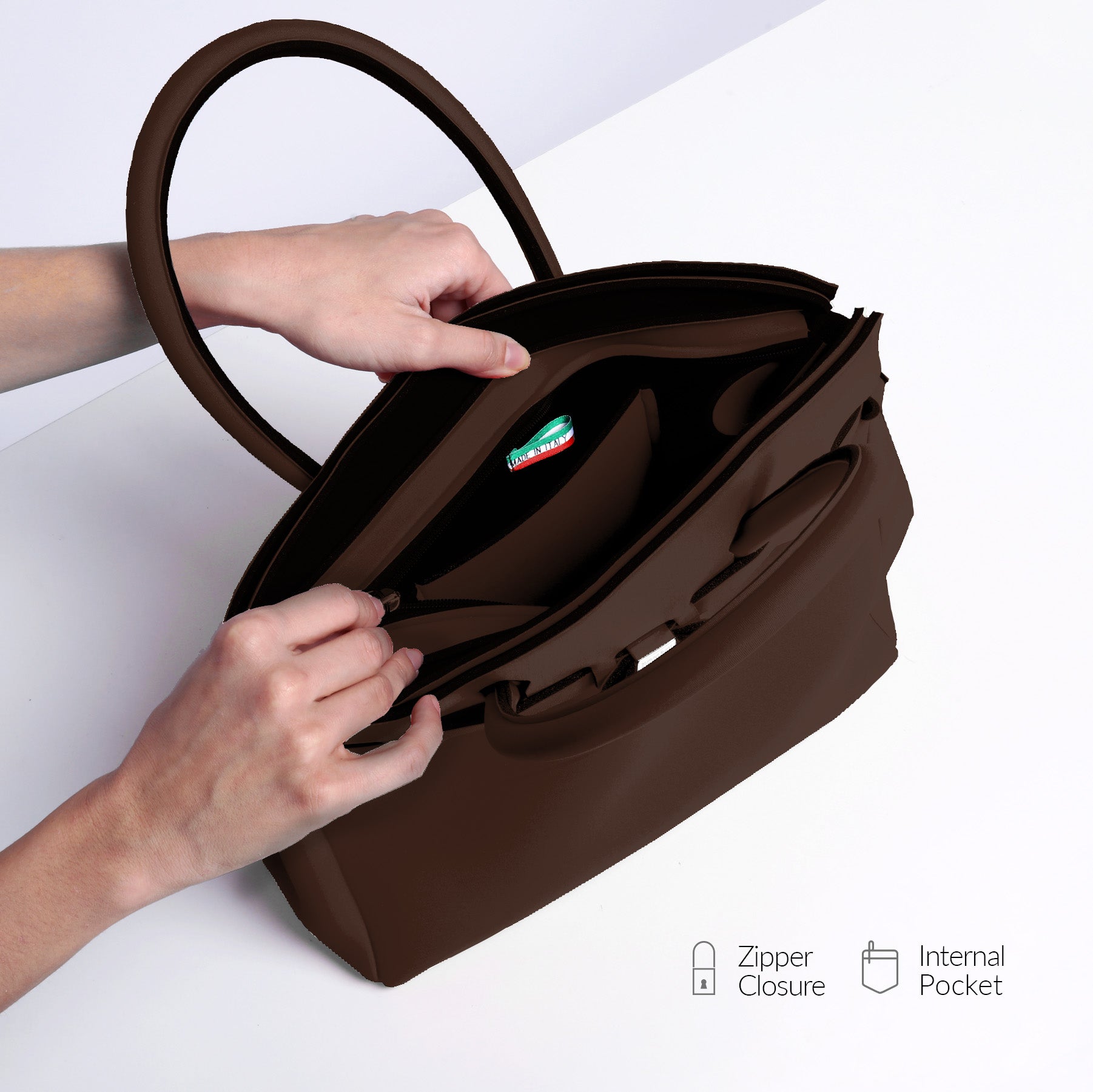 Sac à main Save my Bag Miss Plus Cacao