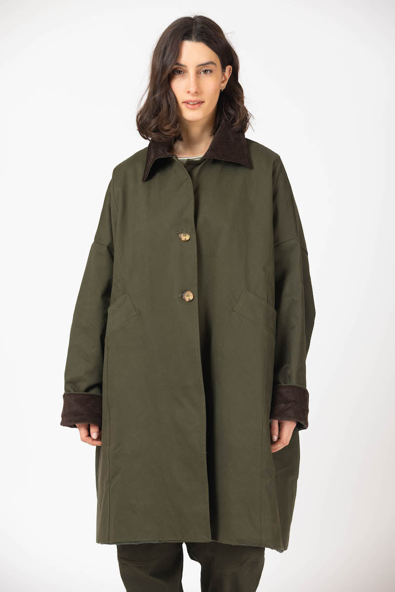 Manteau OMER OM009J kaki