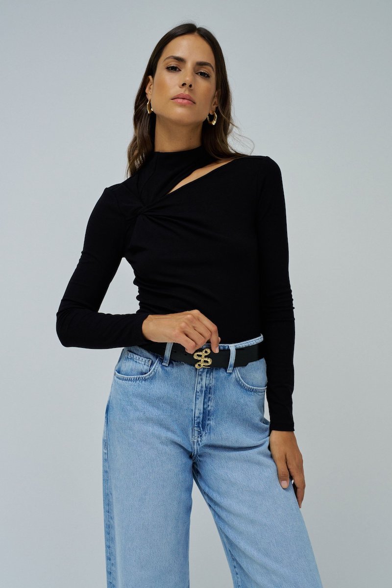 Pull ajouré pour femme de chez Salsa Jeans