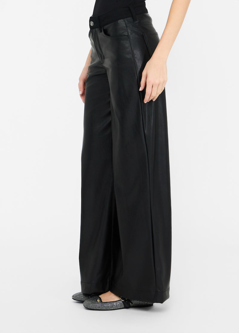Pantalon enduit femme Liu Jo