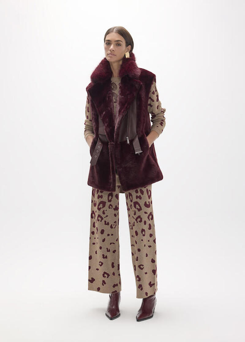 Pantalon en maille large de chez Lola Casademunt