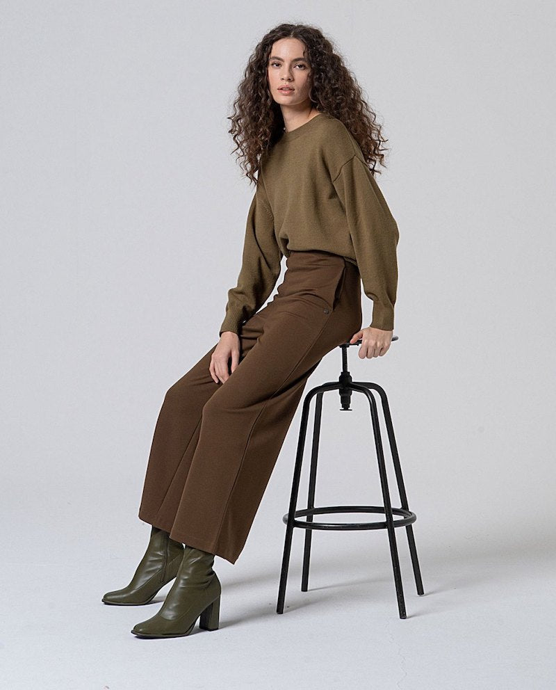 Pantalon femme camel Surkana