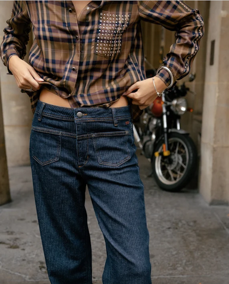 Jeans large Freeman T pour femme