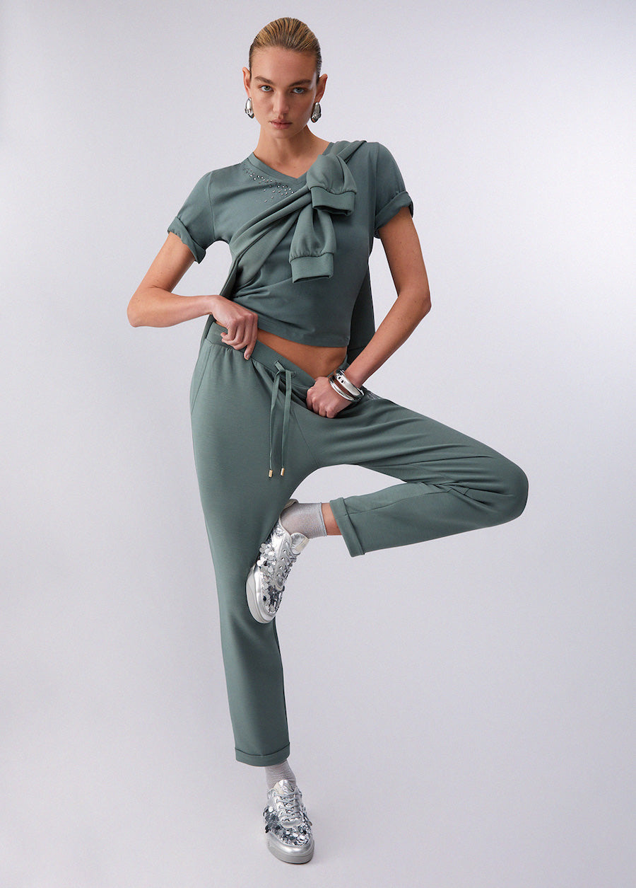 Pantalon néoprène Liujo TA6081JS869 76009 vert