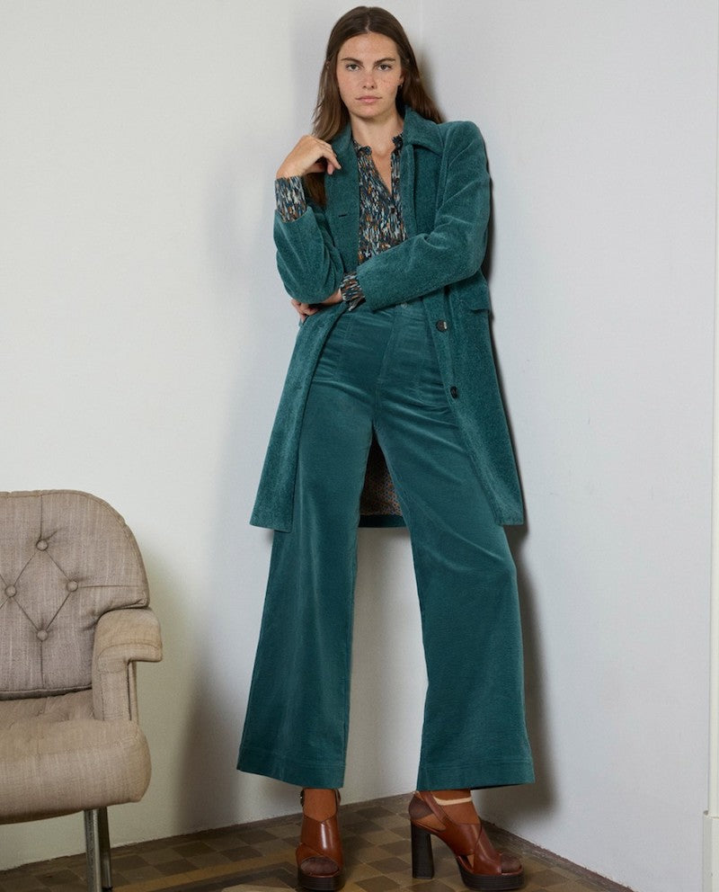 Pantalon en velours côtelé Surkana