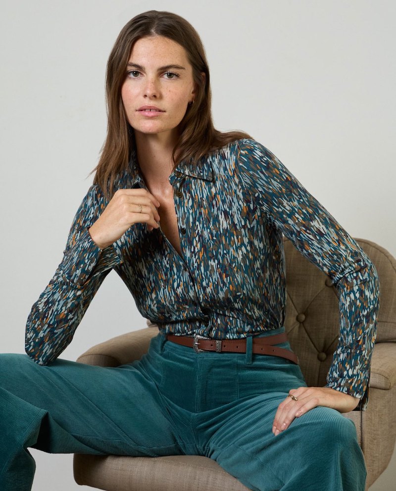 Pantalon en velours côtelé Surkana