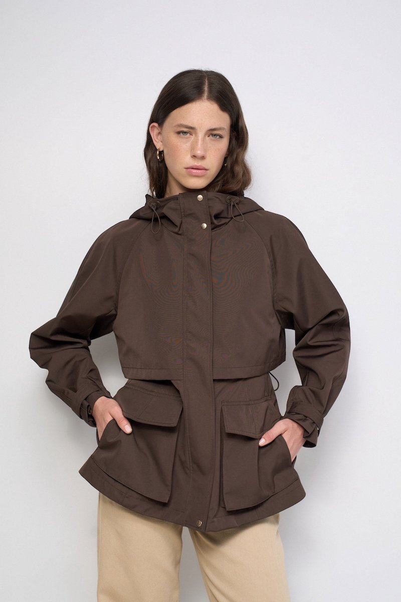 Parka femme imperméable Salsa Jeans