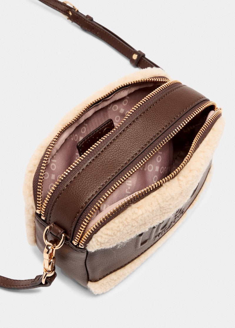 Petit sac Liu Jo crossbody effet mouton