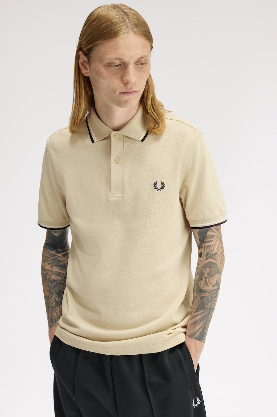 Polo Fred Perry M3600 12B beige