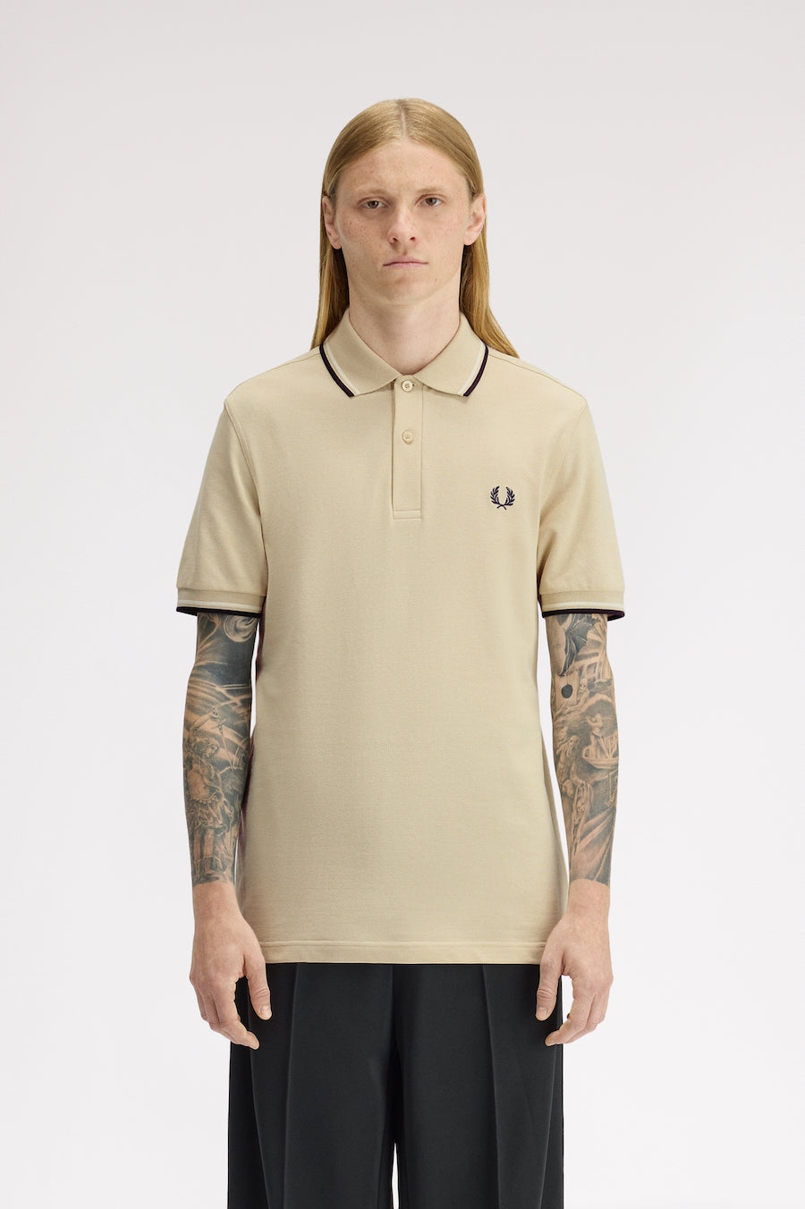 Polo Fred Perry M3600 12B beige