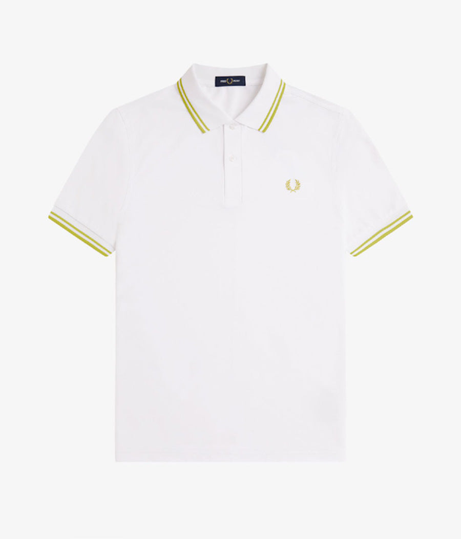 Polo homme Fred Perry blanc