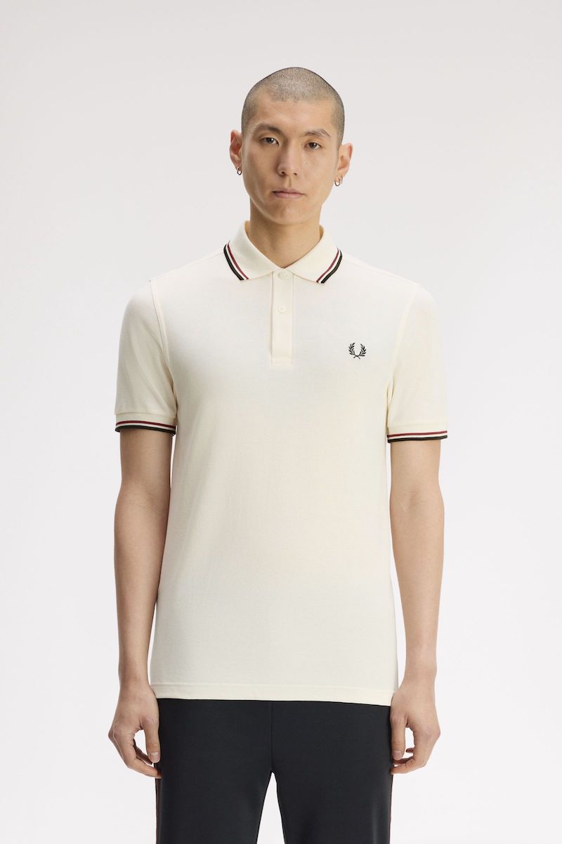 Polo homme FRed Perry beige