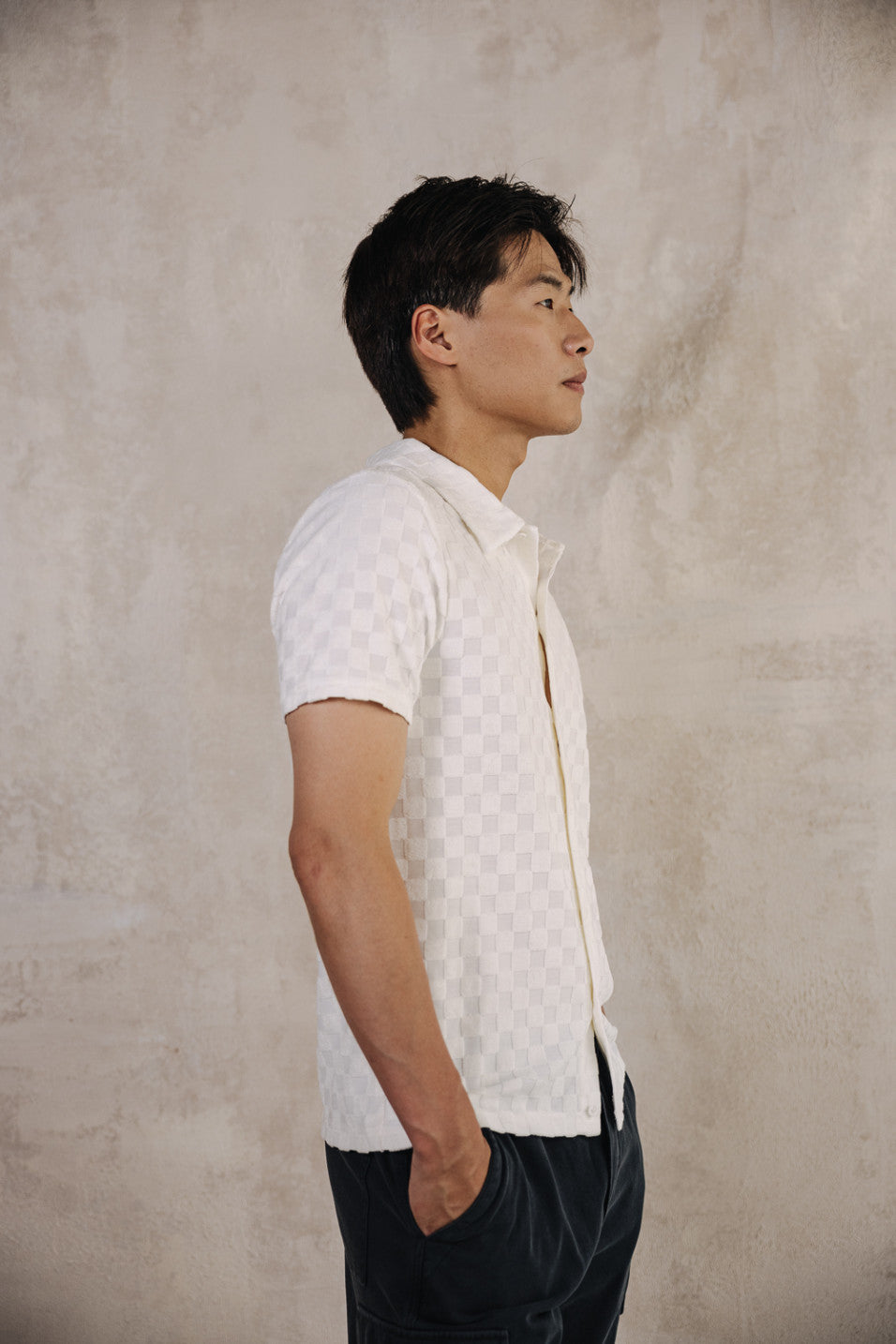 Chemise Polo en maille Freeman T pour homme