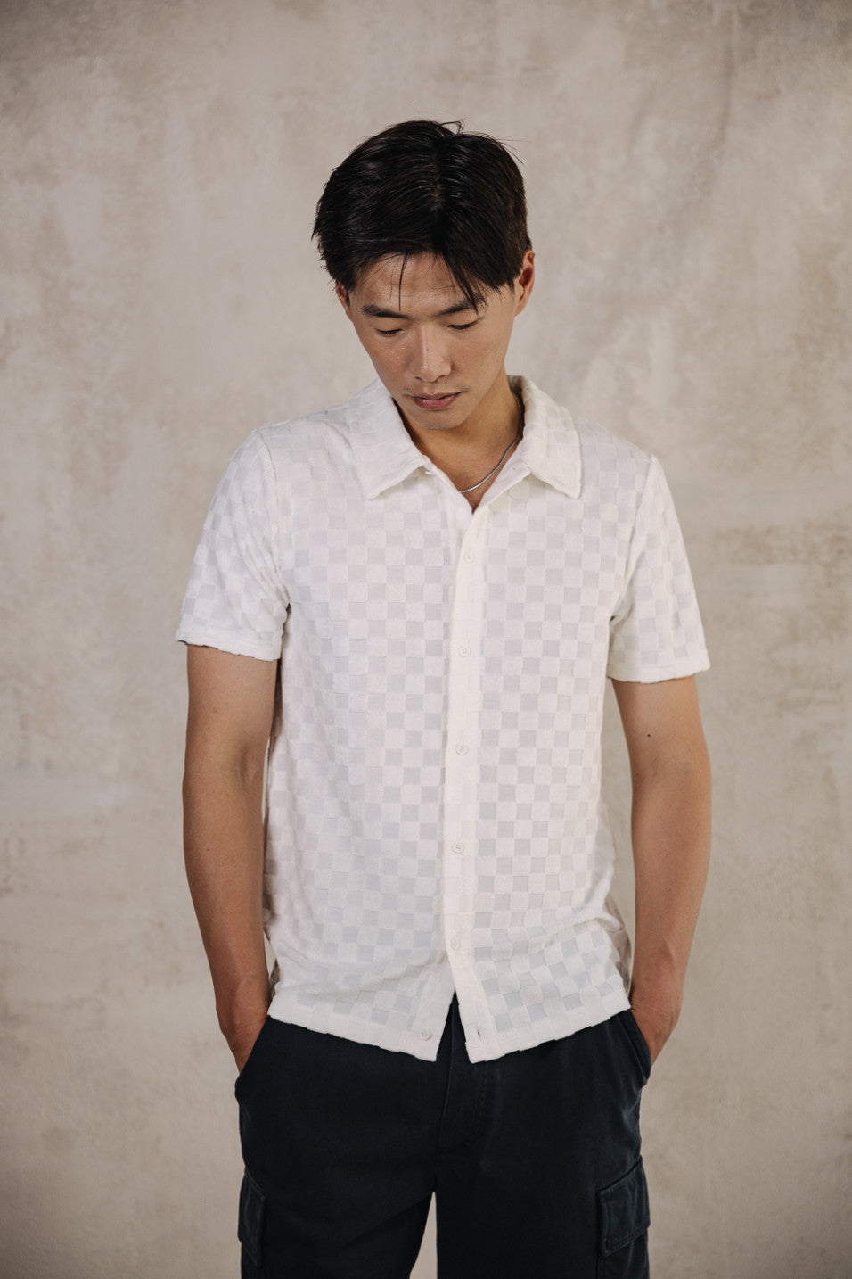 Chemise Polo en maille Freeman T pour homme