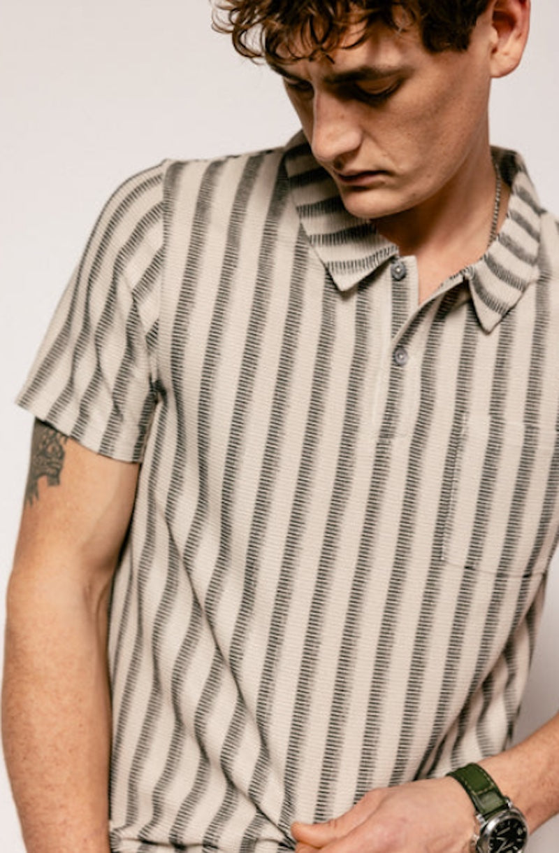 Polo en maille texturé Freeman T