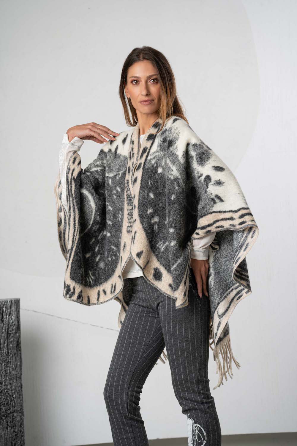Poncho Elisa Cavaletti ELW254017208_03149