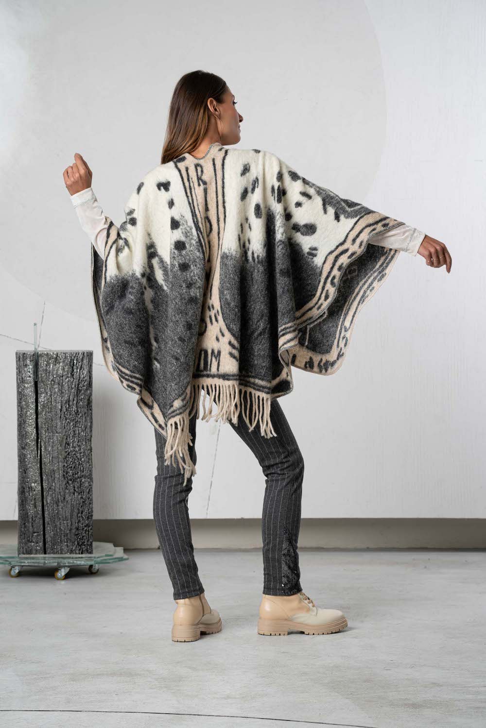 Poncho Elisa Cavaletti ELW254017208_03149