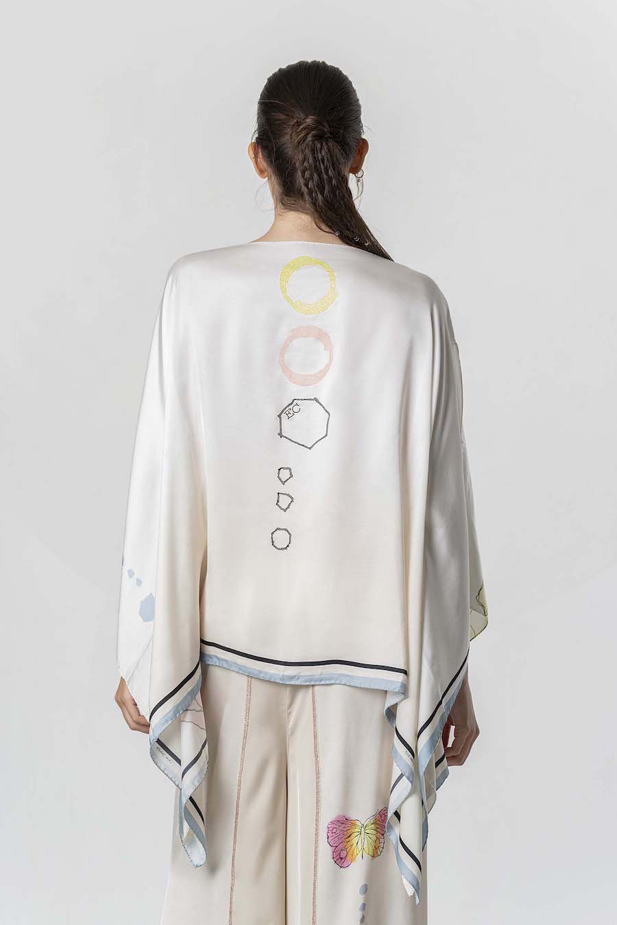 Poncho fluide Elisa Cavaletti EJP265066701