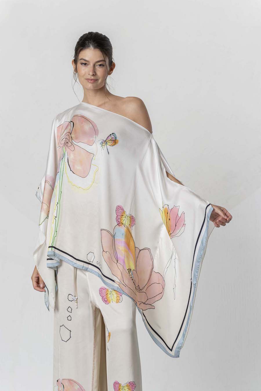 Poncho fluide Elisa Cavaletti EJP265066701