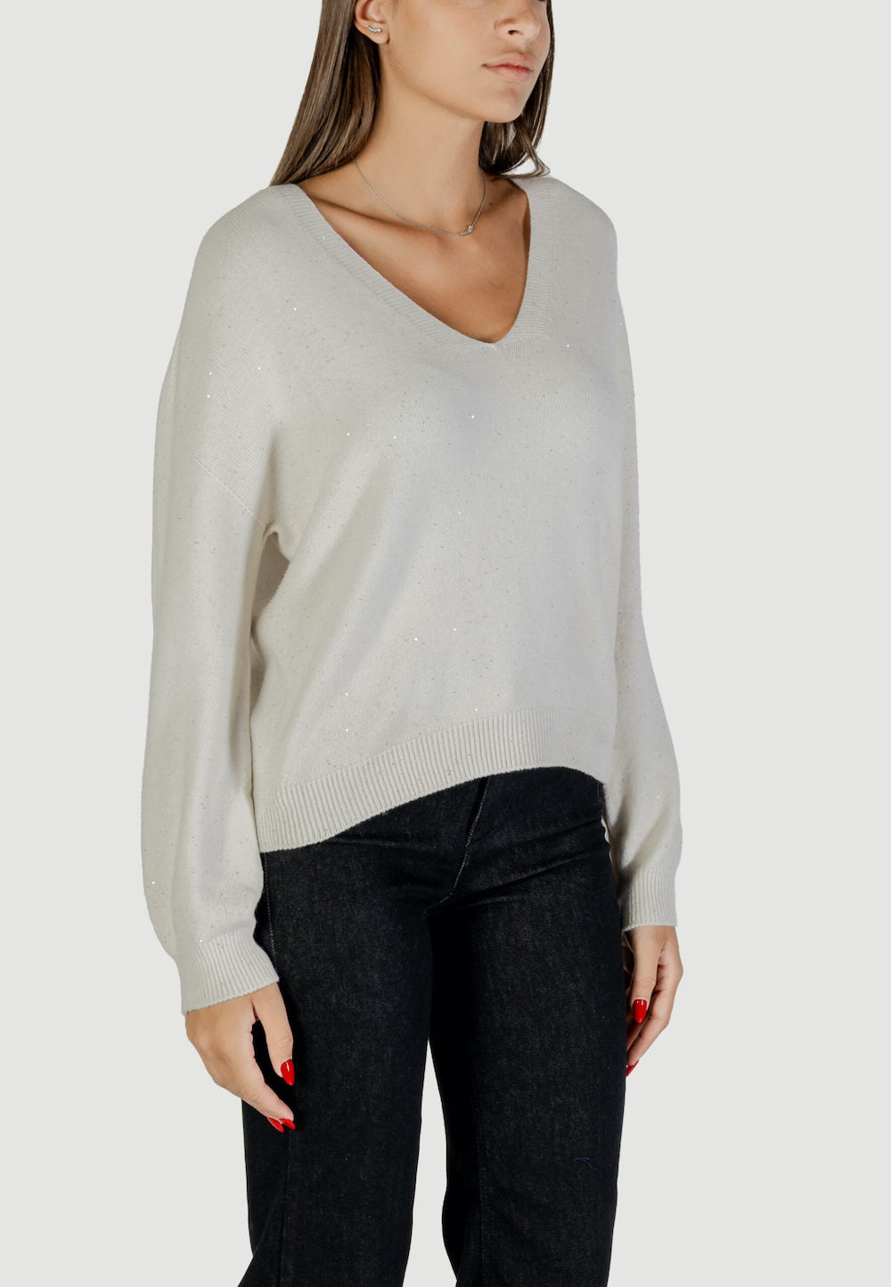 Pull femme liu Jo avec micro paillettes