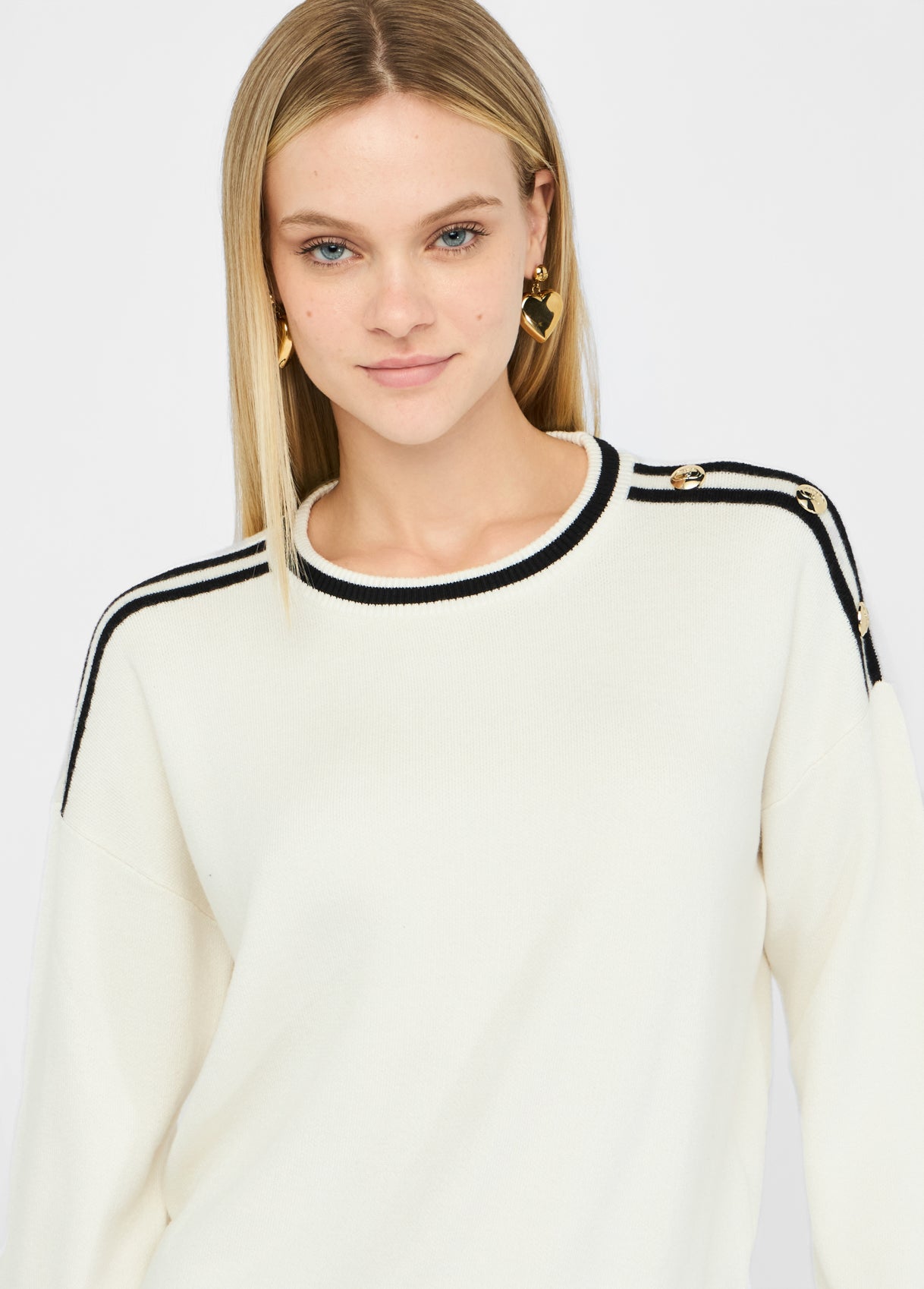 Pull en soie mélangée Liu Jo