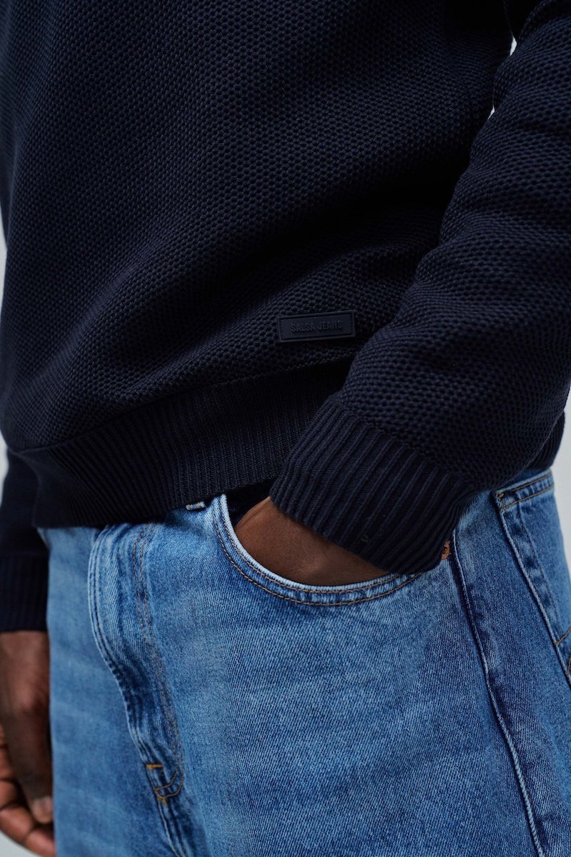 Pull en maille homme de la marque Salsa Jeans