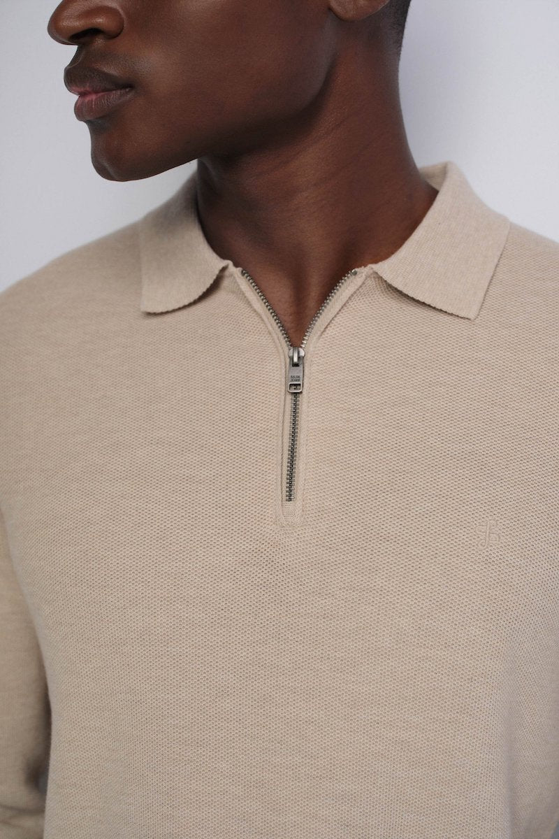 Pull façon polo de chez Salsa Jeans