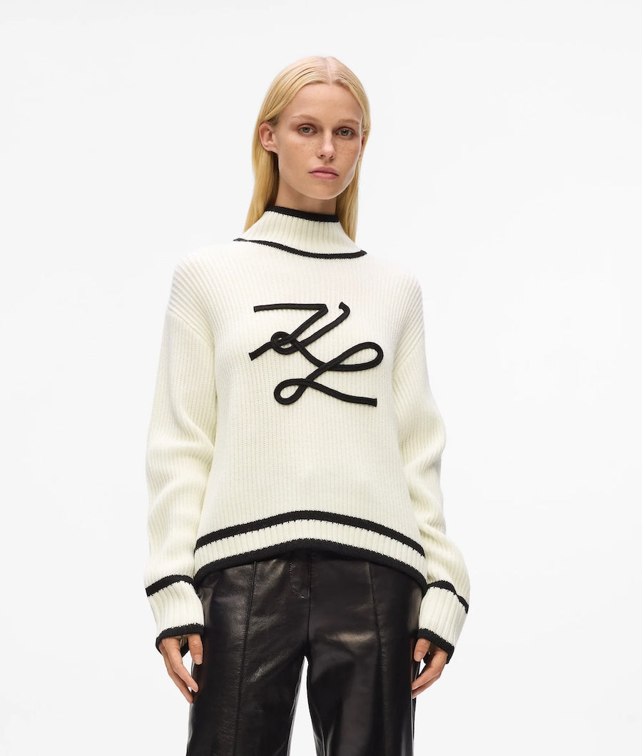 Pull en tricot Karl Lagerfeld